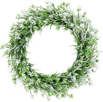 OEM Corona De Plantas De Clima C&aacute;lido, Hermosa Corona - Blanca