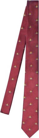 Vivienne Westwood Cravatta 7 cm - - Accessories - unisex - Rosso - ONE SIZE