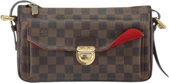 Louis Vuitton Pre-owned Ravello Handtas - Dames - Vintage Schoudertas - Bruin - ONE Size - Leer - Vintage