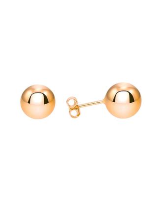 Liv Oliver 14K Studs