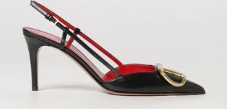 Valentino Garavani Slingback VLogo Signature in pelle di vitello con tacco alto