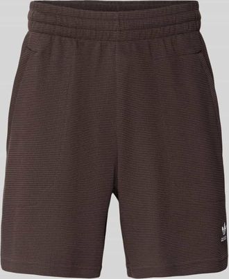adidas Originals Regular Fit Sweatshorts mit Baumwoll-Anteil in Dunkelbraun, Gr&ouml;&szlig;e XXL