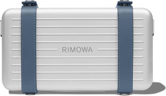 Rimowa Personal - Aluminium Cross-Body Bag in Powder Blue