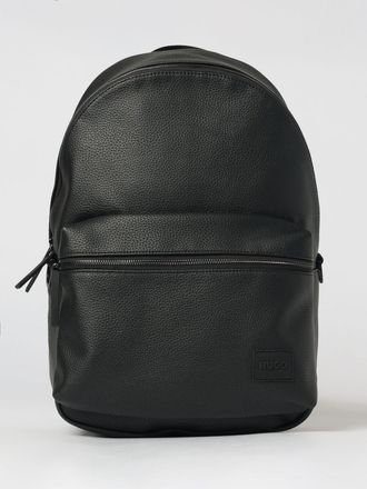 HUGO BOSS Zaino in pelle sintetica martellata
