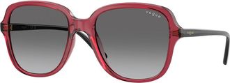Vogue Eyewear VO5601SF Asian Fit 298911 Womens Sunglasses Red Size 53