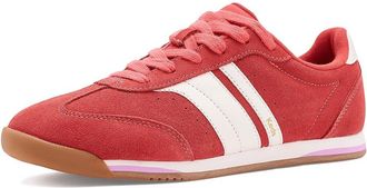 Keds Revival Lace-Up Womens Shoes Orange/Snow White Suede/Leather : 9.5 B - Medium