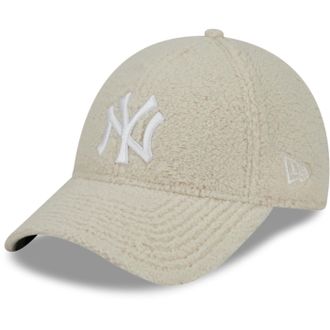 New Era New York Yankees MLB Teddy White 9Forty Adjustable Cap - One-Size