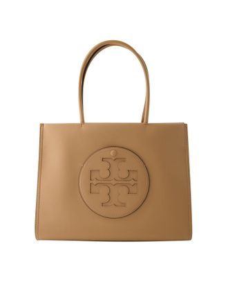 Tory Burch Tory Burch Womens Small Ella Shopper Bag - - Synthetic - Light Sand - Beige - One Size