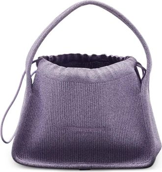 Alexander Wang Ribgebreide tas - Paars
