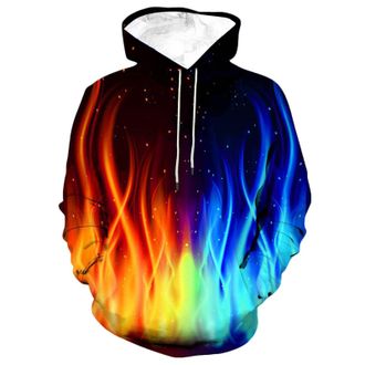 Generic Mens Hoodies Printed Graphic Novelty Hooded Sweatshirt Fashion Long Sleeve Drawstring Pullover Casual Daily Workout Warm Hoodies for Men Uk Size S-5XL