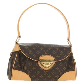 Louis Vuitton Pre-owned Vintage Schoudertas - Dames - Pre-owned - Bruin - Maat: ONE Size Leer
