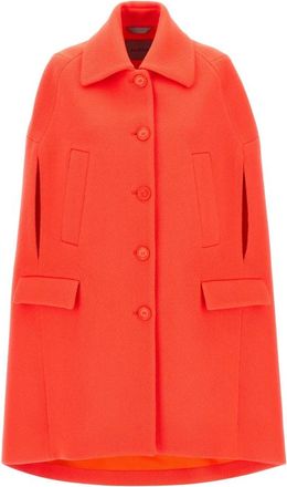 Balenciaga Cape Coat - Dames - Jassen - Oranje - Maat: 2XS Katoen