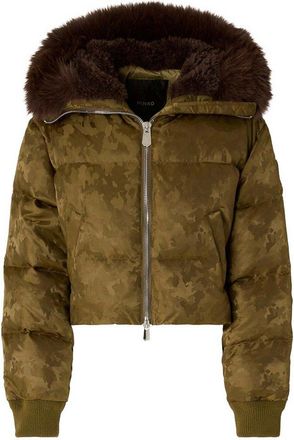Pinko Cropped Piastraia Padded Jacket