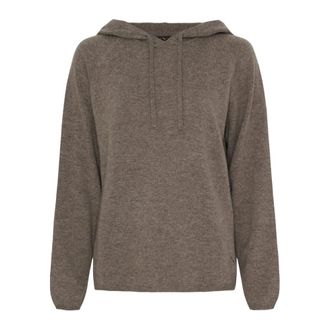 BTF-CPH Felpa con cappuccio in cashmere - - Sweatshirts & Hoodies - Donna - Marrone - L
