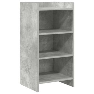 vidaXL Aparador Gris Hormig&oacute;n 40 X 36 X 80 Cm Madera De Ingenier&iacute;a Vidaxl