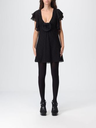 Saint Laurent Abito Saint Laurent in mussola ricamata