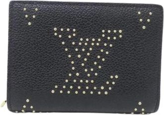 Louis Vuitton Pre-owned Wallets, female, Black, Size: ONE SIZE Pre-owned Leather Wallet