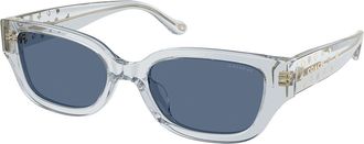 Coach HC8439U CBZ52 590480 Womens Sunglasses Blue Size 53