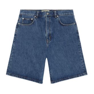 Woodbird Denim Shorts, female, Blue, Size: W33 BRami Stone Shorts