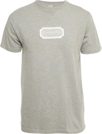 Dior T-shirt con ricamo - Grigio