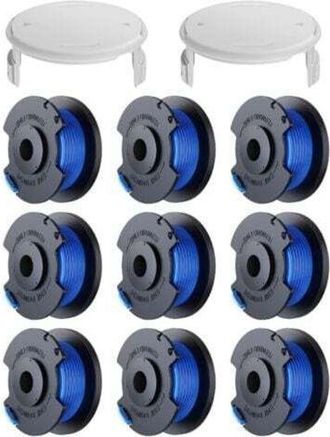 OEM Paquete De 10 Carretes De Hilo De Repuesto Para Desbrozadoras Ryobi One+ Ac14rl3a De 18 V, 24 V Y 40 V. Di&aacute;metro Del Carrete: 1,6 Mm. Longitud: 30,17 