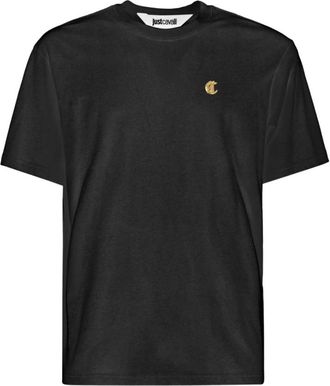 Just Cavalli Zwarte T-shirts en Polos - Heren - T-shirts - Zwart - S - Tops