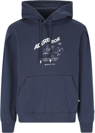 Ader Error Cotton Blue Hoodie