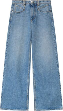 Isabel Marant Lemony Denim Jeans-Donna
