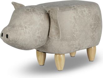 Jelmoli-Shop Hocker »zoosy Schwein Ernie Grau«