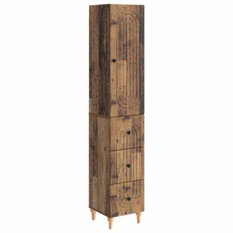 vidaXL Juego De Armarios 2 Uds. Madera De Ingenier&iacute;a Vidaxl