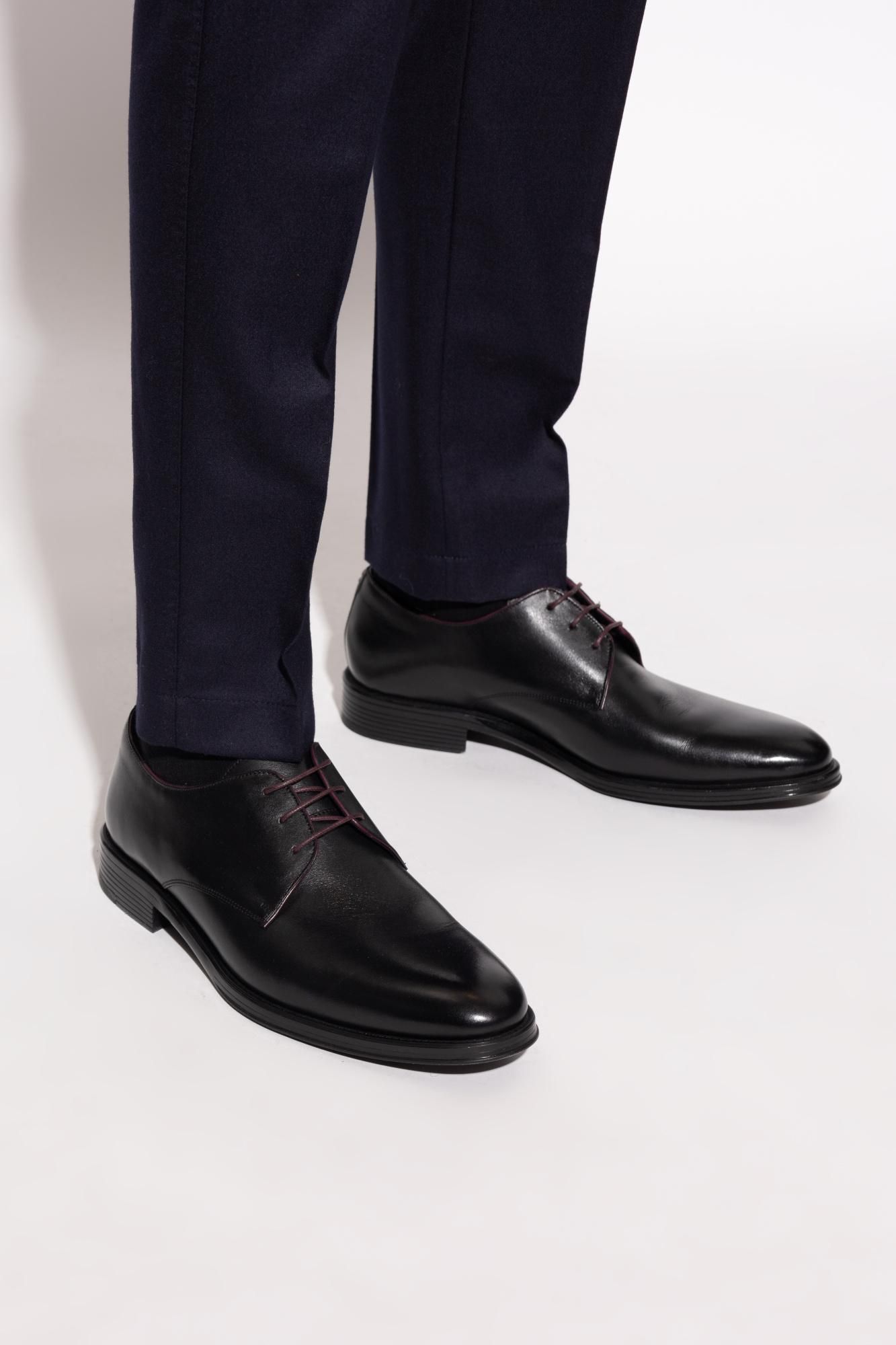 Paul Smith Black Derbys SZ 7 Black Garson Derbys by Paul Smith on Sale main image 4