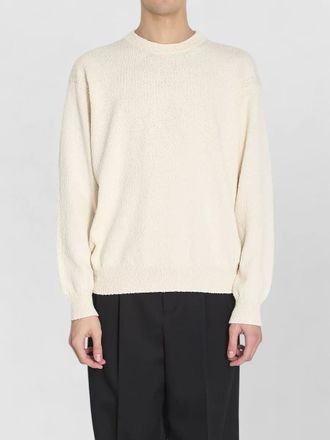 Roberto Collina textured knit cotton crewneck sweater