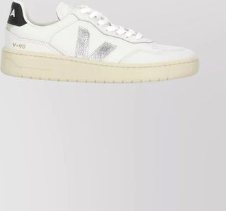 Veja leather low-top sneakers