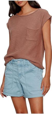 Sanctuary Easy Sweater T-Shirts Womens Sweatshirt Mud Bath : LG (US 10-12), Cotton