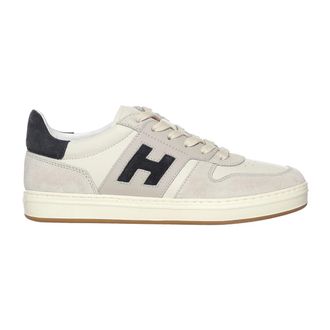 Hogan H-Tv Sneakers - Heren - Sneakers - Beige - 43 EU - Leer - Schoenen