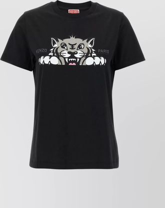 Kenzo cotton printed short-sleeve t-shirt