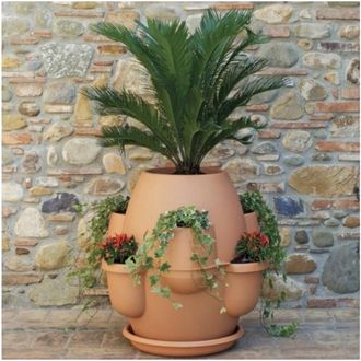 Bama Jardinera Classic Cappuccino Oasi Di&aacute;metro 80x H80 Cm