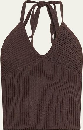 Vince Tie Halter Sweater