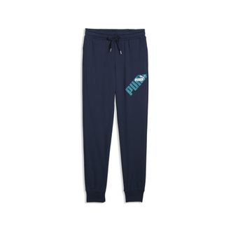 Puma Pantaloni da corsa PUMA POWER, Abbigliamento, Blu, M