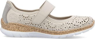 Rieker Womens Nikita Shoes In Cream