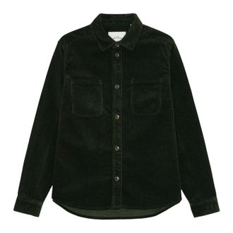 Les Deux Sovracamicia in Corduroy - - Shirts - Uomo - Verde - M