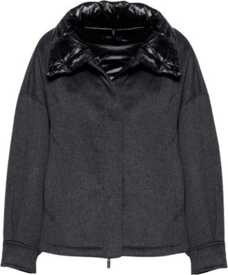 Gimos Bomber de lana de doble cara oversize - Jackets - Mujer - Gris - S