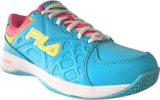 Fila Double Bounce 3 5PM00606-424 Sneakers Womens Blue Pickleball Shoes UWU85