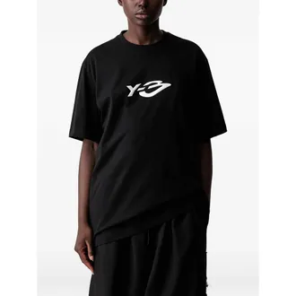 Yohji Yamamoto Liquid Logo Short Sleeve T-shirt