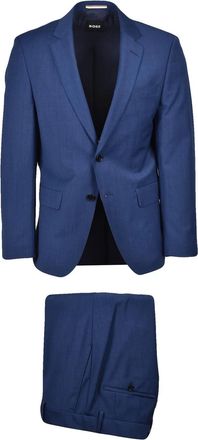 BOSS Mens Suit Slim Fit - Royal Blue
