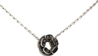 Chanel Collana Ceramic Ultra in oro bianco 18 carati 2021-2025 - Nero