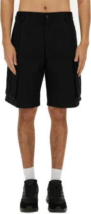 Dsquared2 Cotton Cargo Shorts - Black