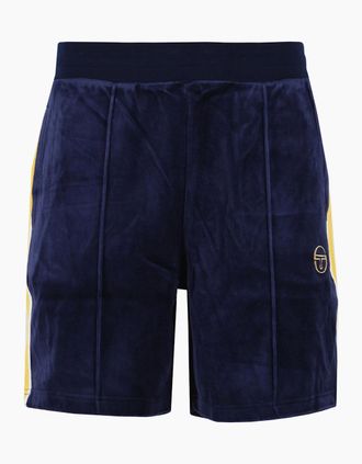 Sergio Tacchini Mens SERGIO TACCHINI MONTE SHORTS MARITIME BLUE/MANGO MINT - Navy - Size: 36/32