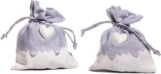 Trade Shop Trade Shop - Sacchetti Porta Confetti Bomboniera Con Gessetto In Vari Colori Per Cerimonia - Grey