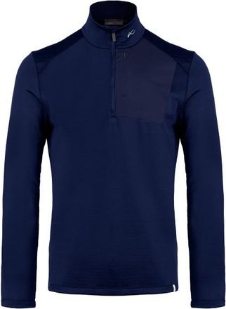 Kjus Hydro Midlayer Half-Zip Skiunterw&auml;sche f&uuml;r Herren | blau